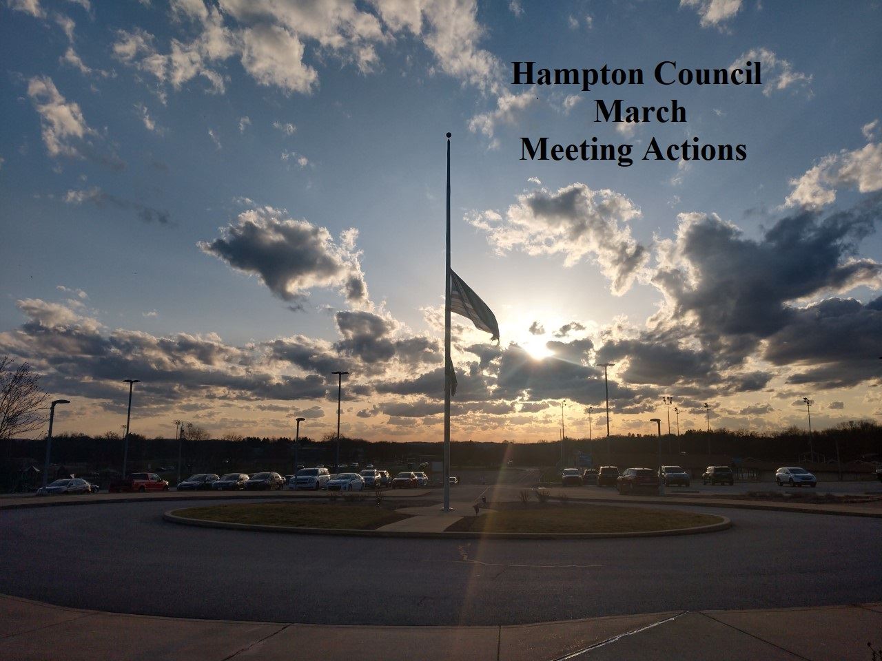 March Council Mtg Actions