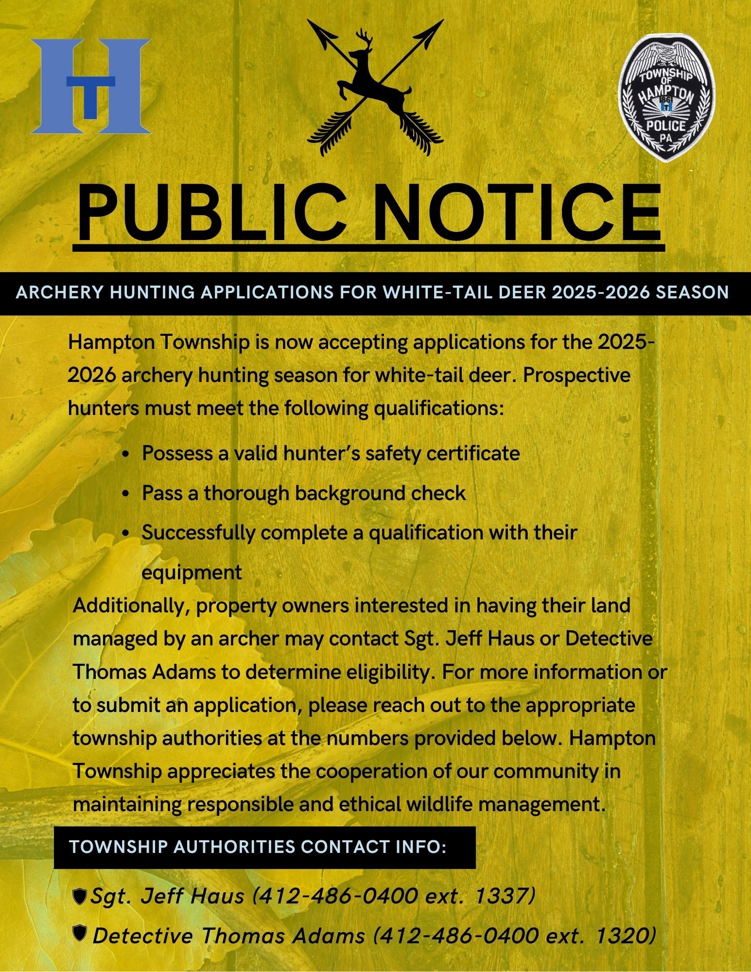 Public Notice (Real Estate Flyer)