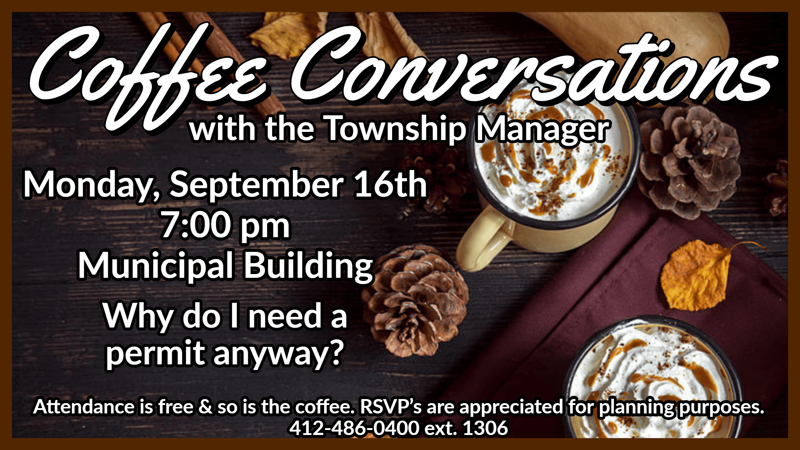 Coffee Conversation - September 2019