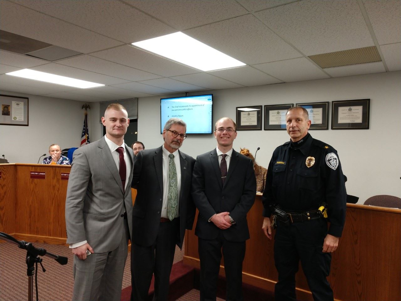 Police part-time officers 1-2020