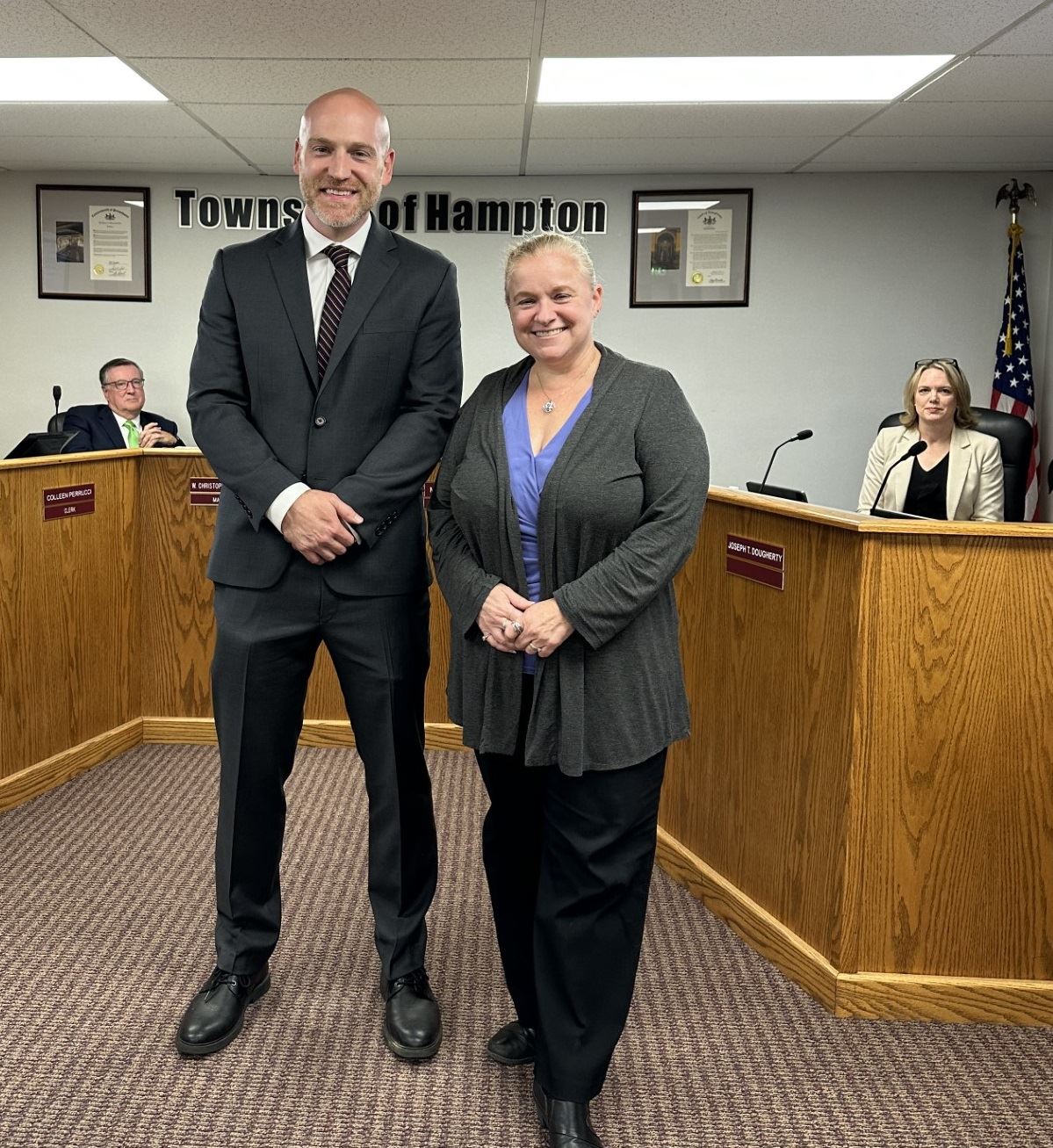 Ryan Jeroski and Carolynn Johnson